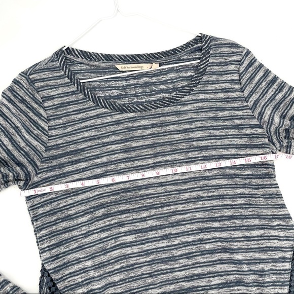 Soft Surroundings Dylan Swing Striped Tunic - Picture 9 of 9